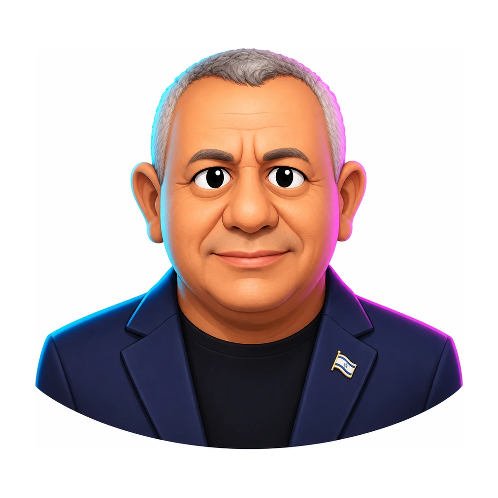 איור מסוגנן של גדי איזנקוט (איור, לא צילום)